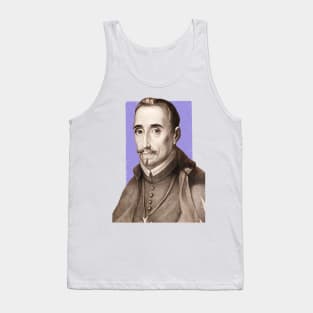 Spanish Playwright Lope de Vega illustration Tank Top